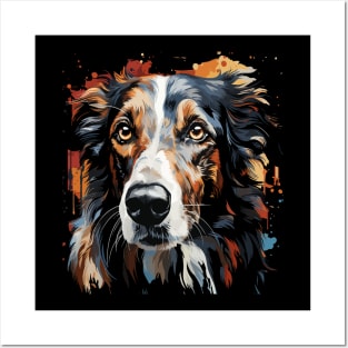 Patriotic Borzoi Posters and Art